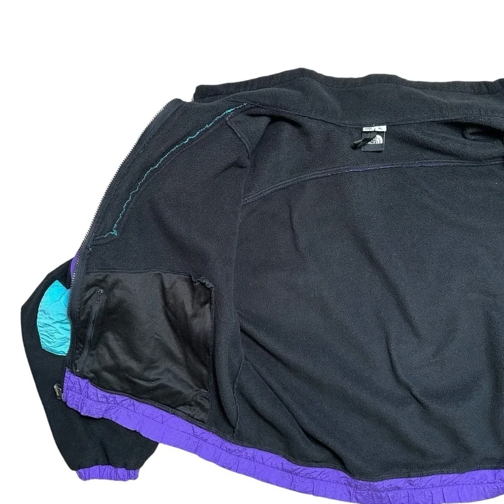 The North Face Vintage 90’s Men’s XL Black extreme-Z Fleece Jacket Coat